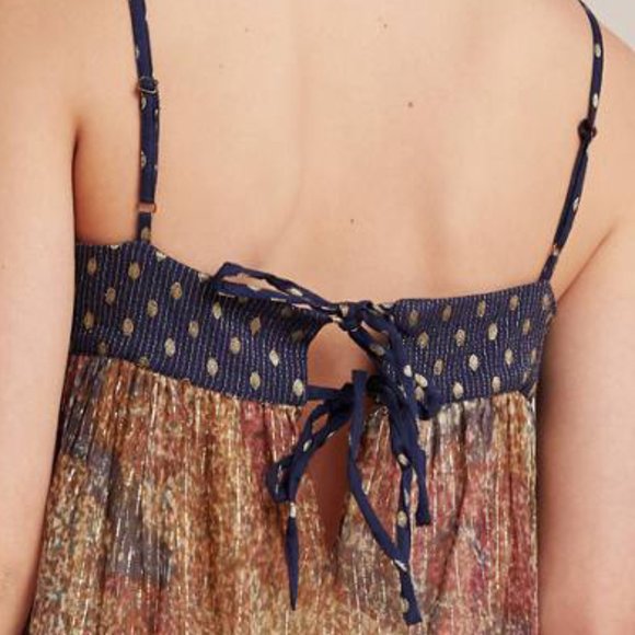 Anthropologie Nadine Shimmer Midi Dress - Picture 6 of 7